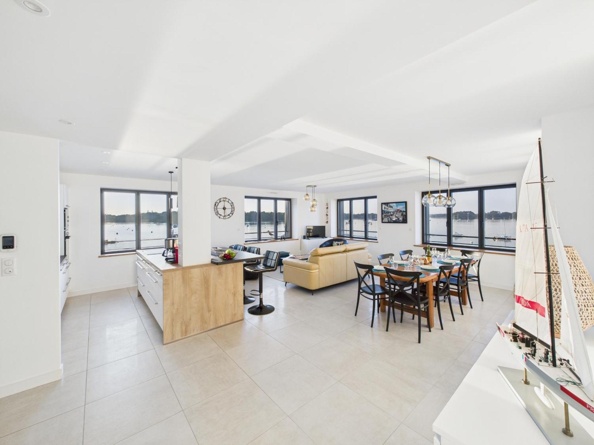 Appartement Vue Sur La Mer A L'Ile Tudy ! 外观 照片