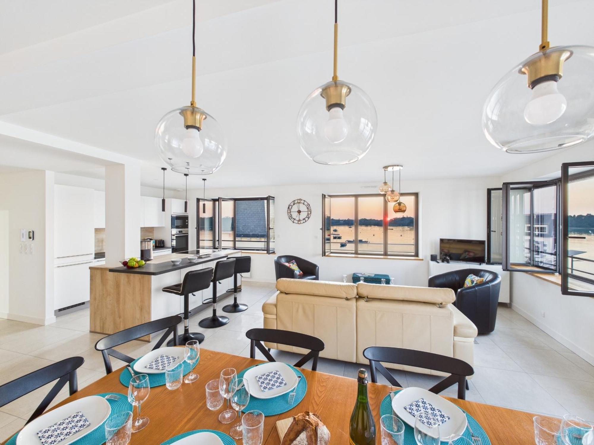 Appartement Vue Sur La Mer A L'Ile Tudy ! 外观 照片